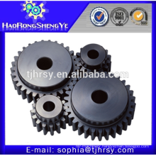 Hobbing processing cnc machining plastic/steel/ nylon spur gear